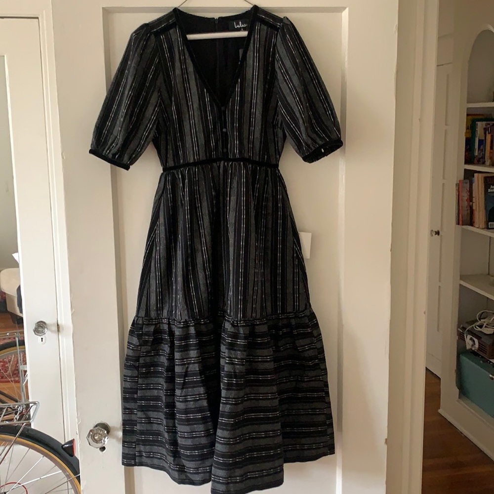 Tiered Midi Dress